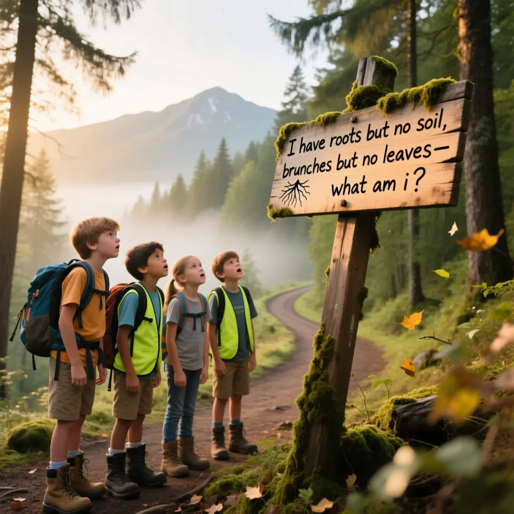 Outdoor Adventure Riddles for Middle School