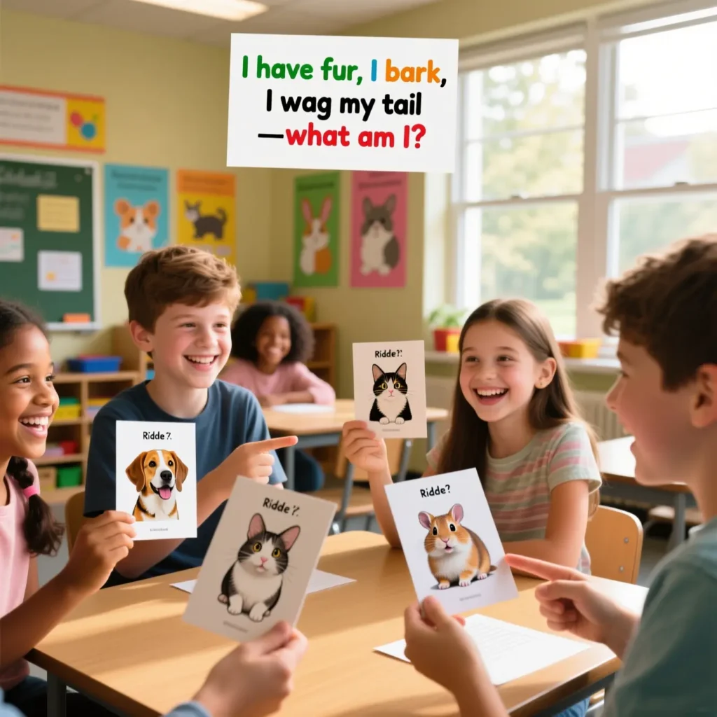 Pet Animal Riddles for Kids