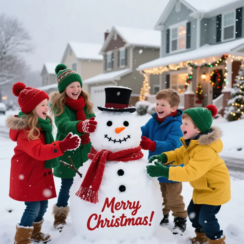 Snowman Christmas Riddles for Kids