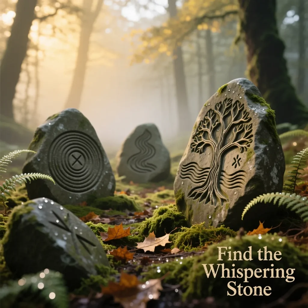 Stone Nature Riddles for a Scavenger Hunt