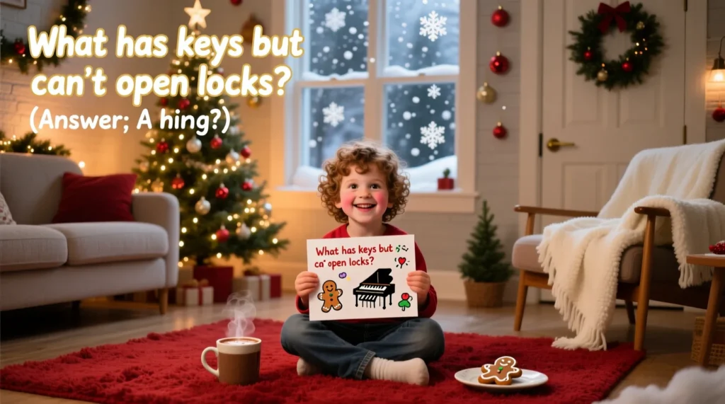 Winter Holiday Riddles for Kids