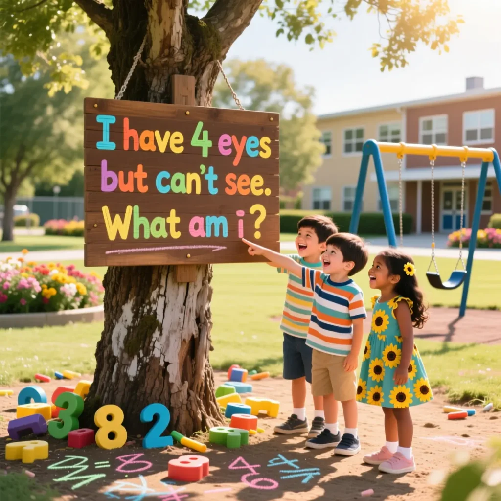 Word Based Math Riddles for Kids