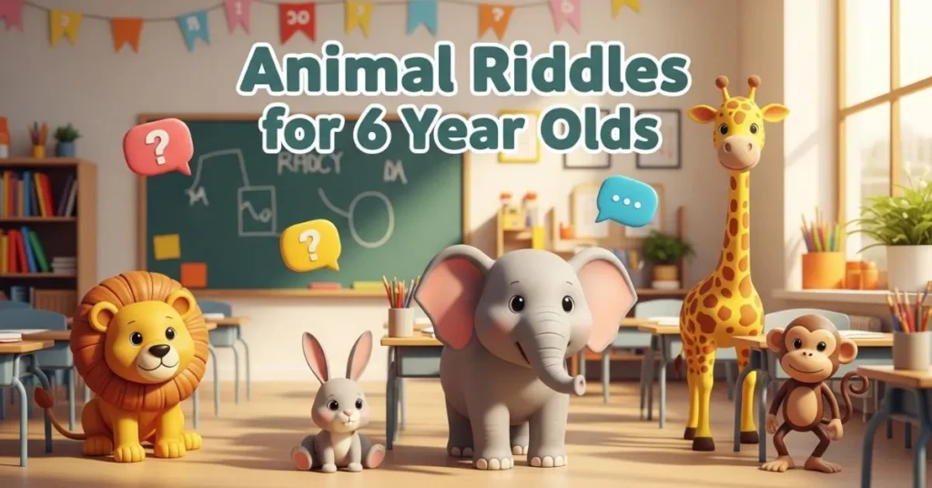 Animal Riddles for 6 Year Olds
