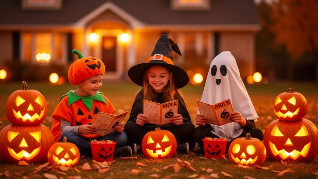Halloween Holiday Riddles for Kids