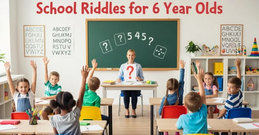 School Riddles for 6 Year Olds