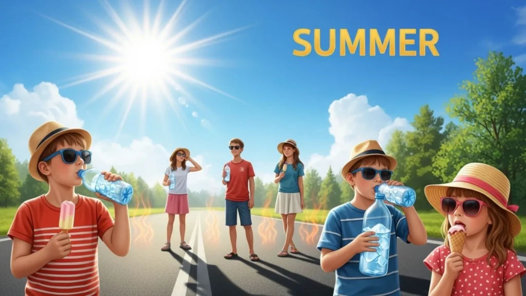 Sunshine and Hot Weather Riddles