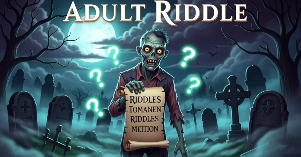 Zombie Riddles for Adults