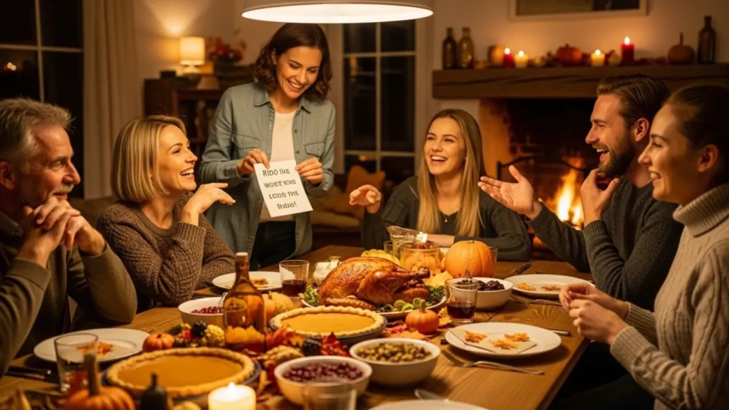 Thanksgiving Family Gathering Riddles for Adults