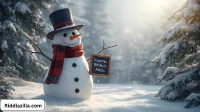 Snowman Riddles for Adults