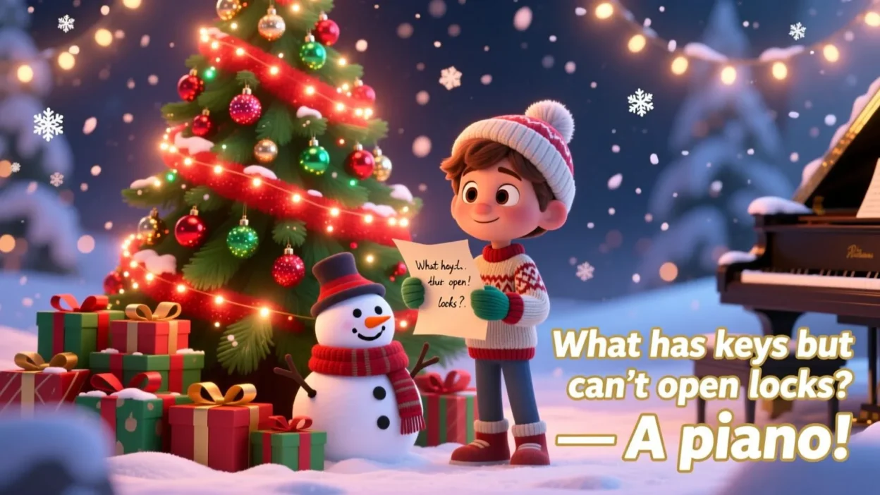 Christmas Riddles for 10 Year Olds