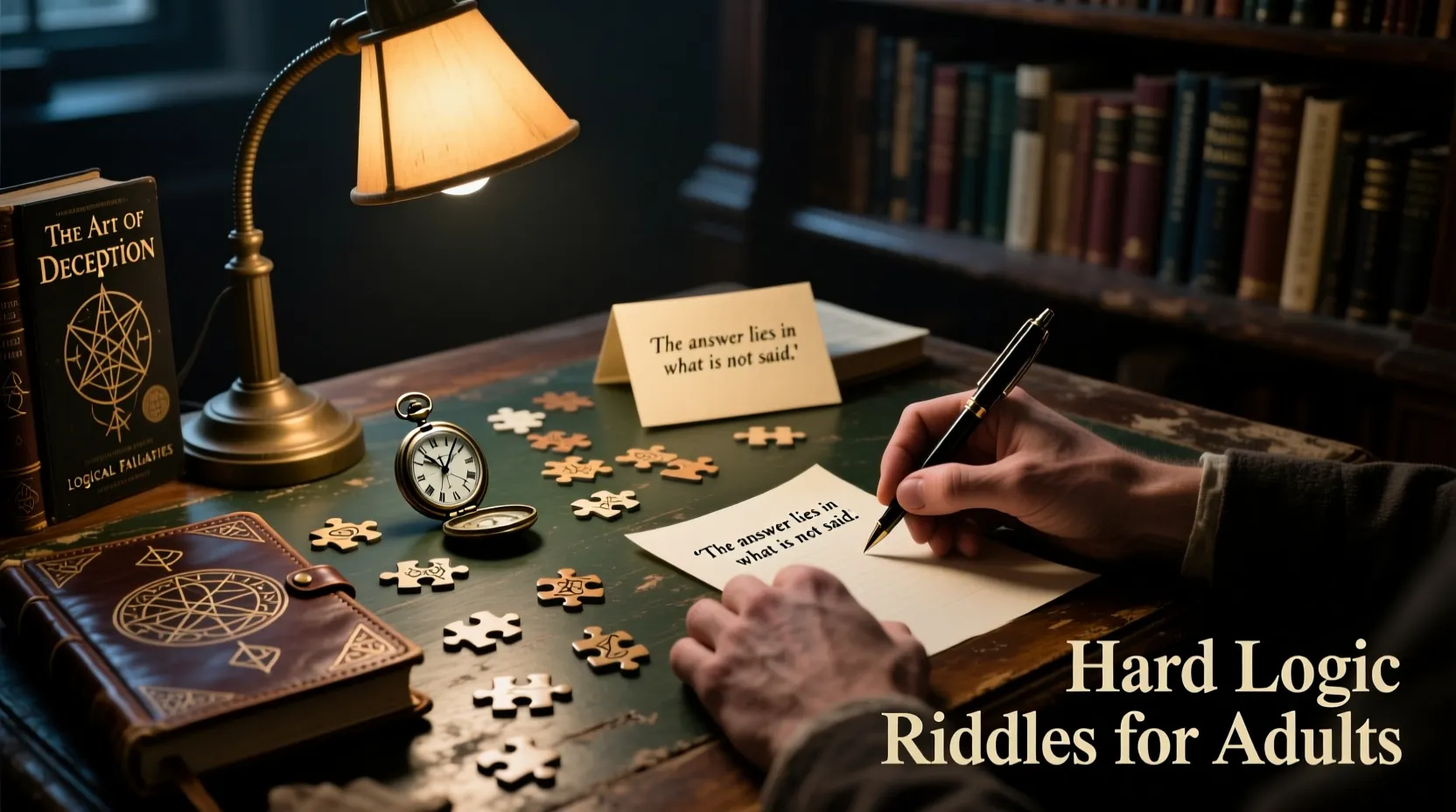 125+ Hard Logic Riddles for Adults with Answers for 2026