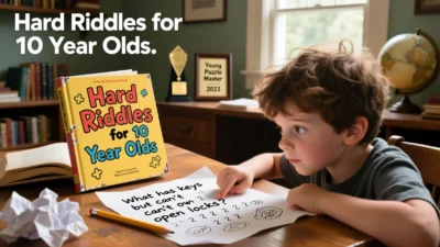 Hard Riddles for 10 Year Olds