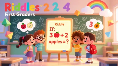 Math Riddles for First Graders