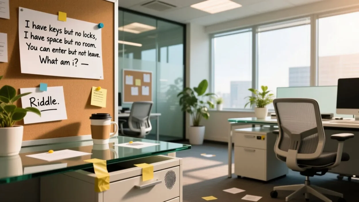 Scavenger Hunt Riddles for Office