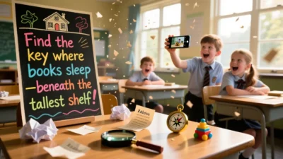 Scavenger Hunt Riddles for School