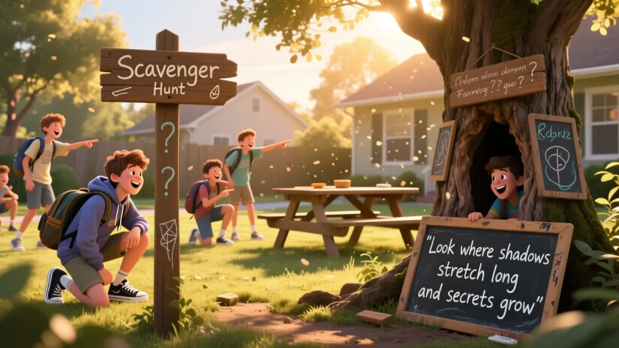 Scavenger Hunt Riddles for Teenagers