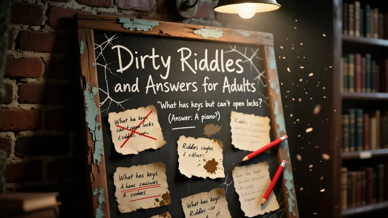 Dirty Riddles and Answers for Adults