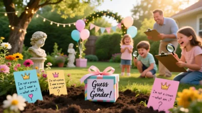 Gender Reveal Riddles for Scavenger Hunt