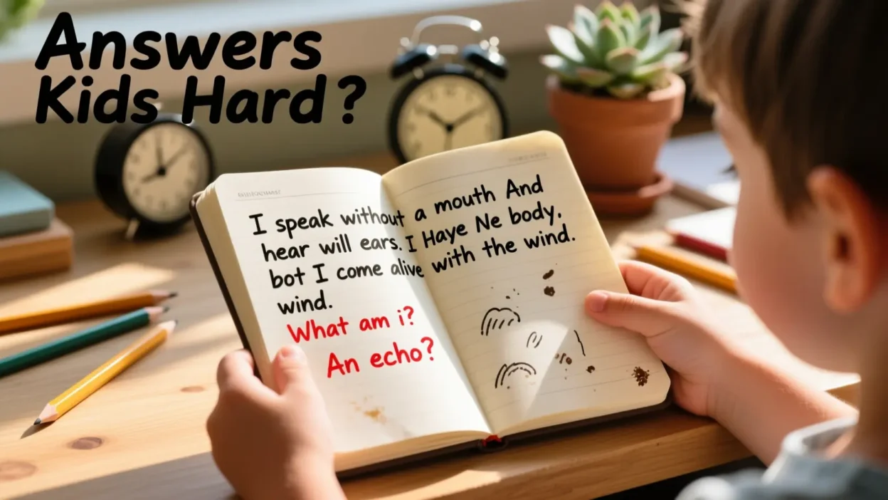 Riddles and Answers for Kids Hard