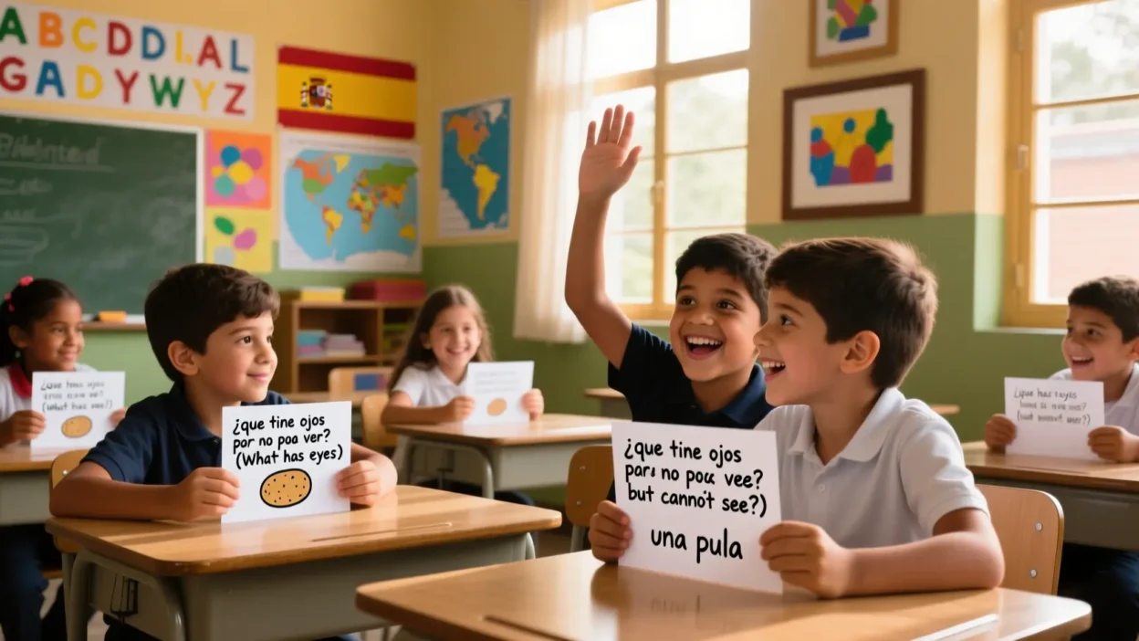 Spanish Riddles for Students