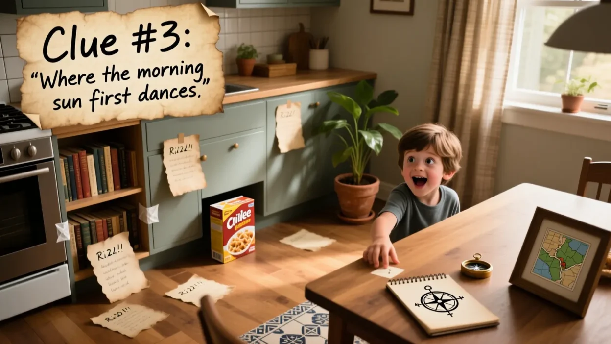 Treasure Hunt Riddles for Around the House