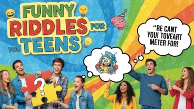 Funny Riddles for Teens